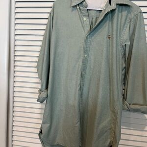 Ralph Lauren Sage Green Dress Shirt